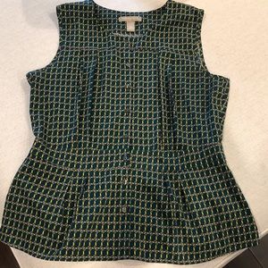 Banana Republic Pleated Blouse